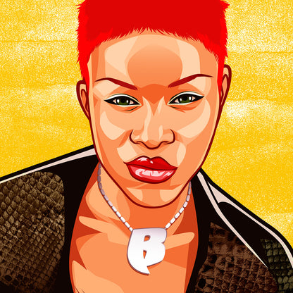 Hip-Hop Art Print: EVE